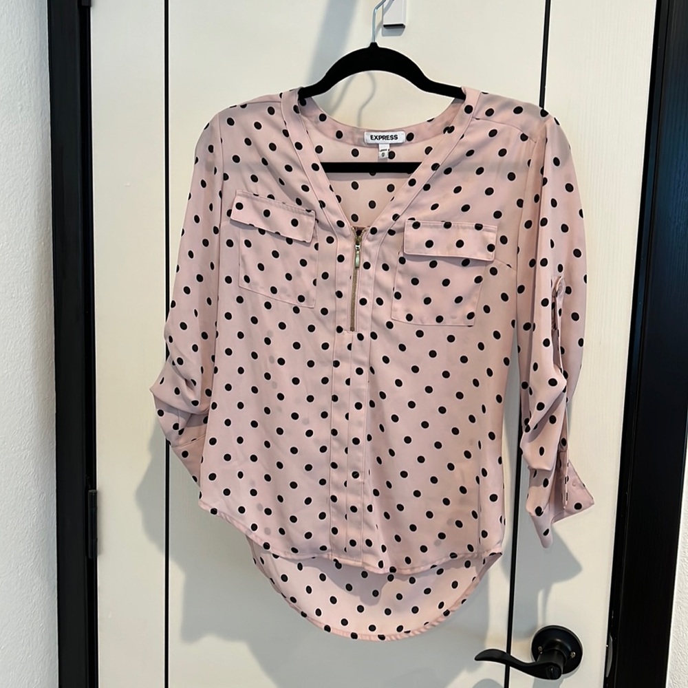 Polka Dot Blouse